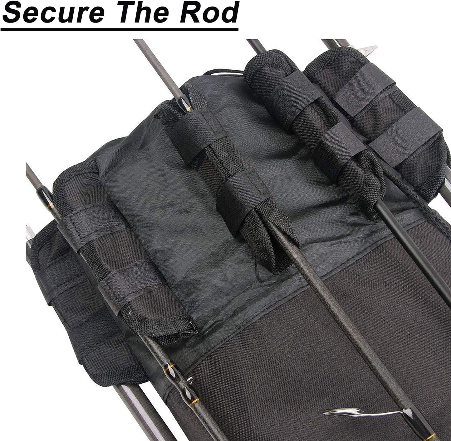 Portable Waterproof Fishing Rod & Tackle Organizer