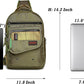 Chest & Shoulder Sling Backpack 