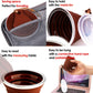 4-Pack Portable Silicone Collapsible Travel Cup